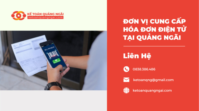 Đơn vị cung cấp hóa đơn điện tử tại Quảng Ngãi