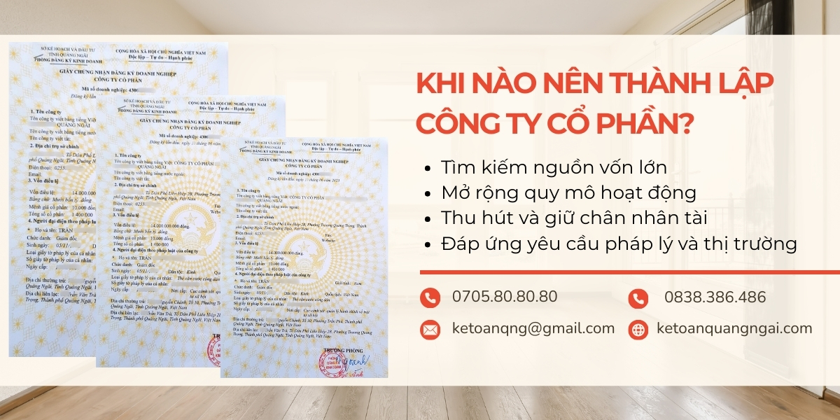 Dịch vụ thành lập công ty cổ phần Sơn Tịnh - Ms. Thu