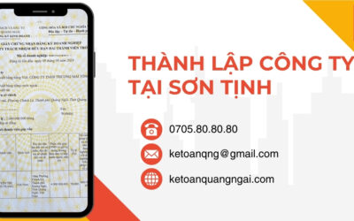 Dịch vụ thành lập công ty Sơn Tịnh