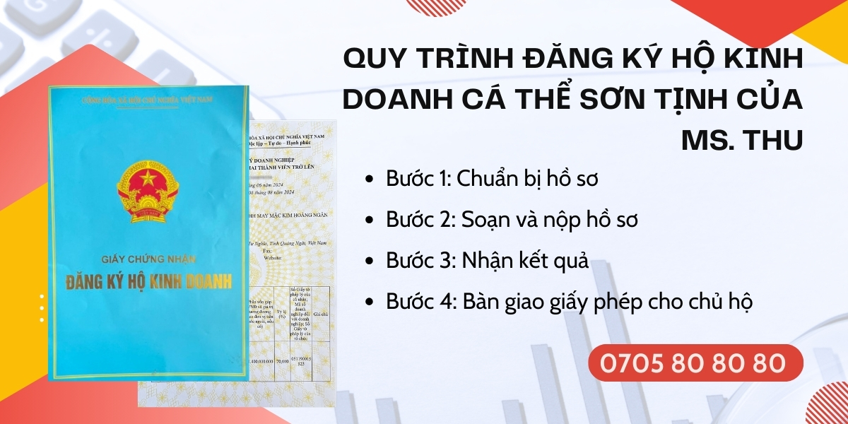 Đăng ký hộ kinh doanh cá thể Sơn Tịnh chuyên nghiệp