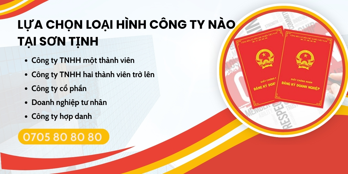 Tư vấn thành lập doanh nghiệp Sơn Tịnh trọn gói