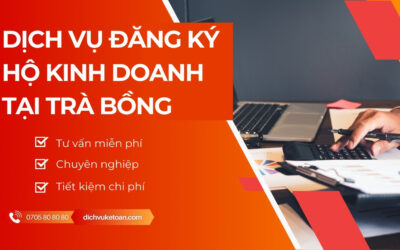 Đăng ký hộ kinh doanh cá thể tại Trà Bồng