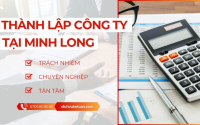 Thủ tục mở công ty tại Minh Long